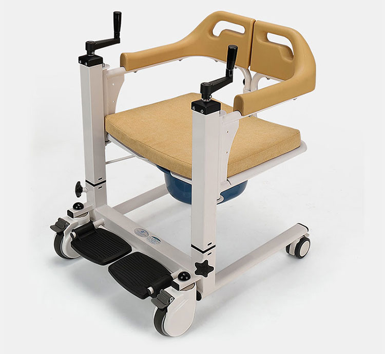 Multifunctional transfer chair for elder people