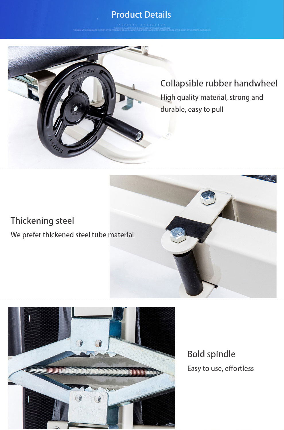 therapy traction bed