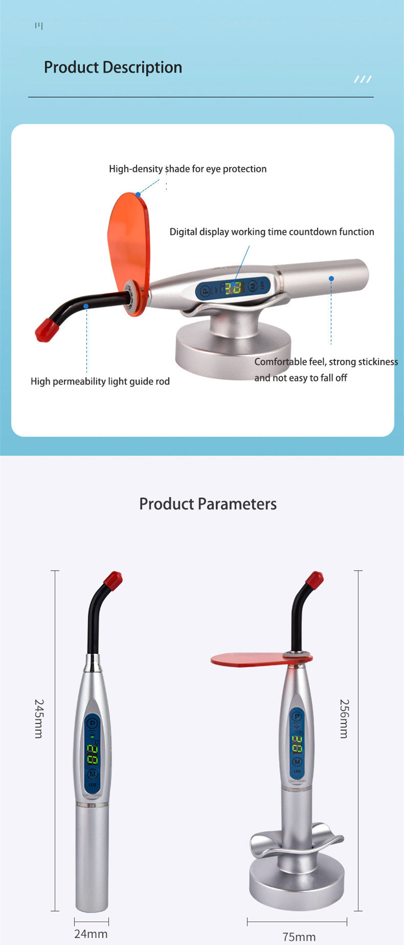 dental led curing lamp