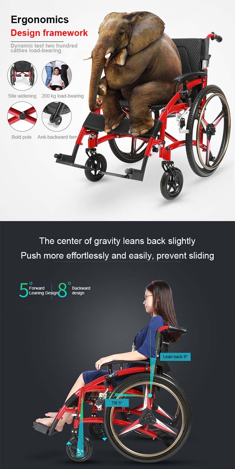 light portable wheelchair