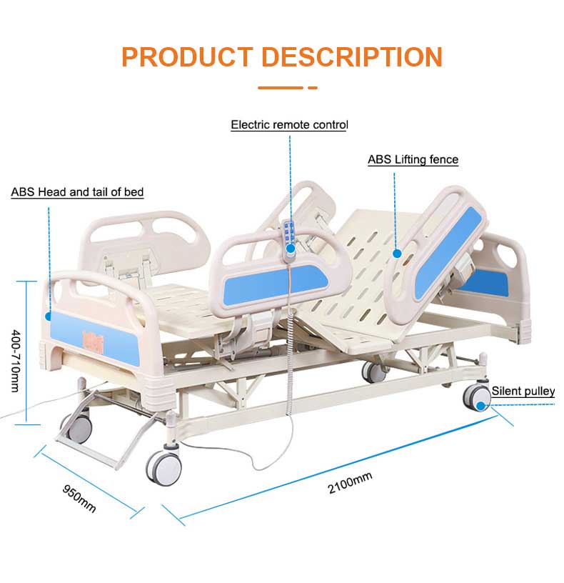 Five Function Hospital Bed