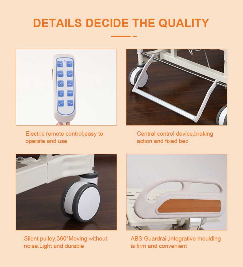 Five Function Electric Hospital Bed