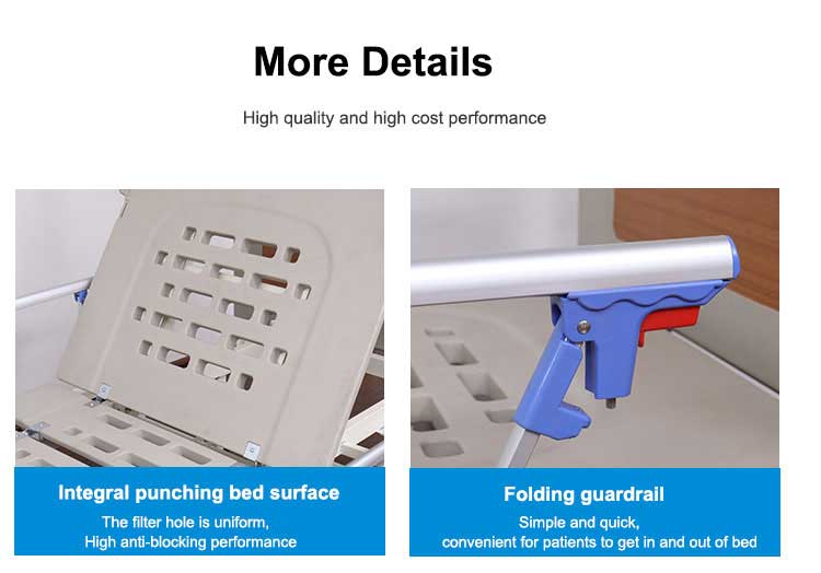 More Details For 2 Crank Hospital Bed