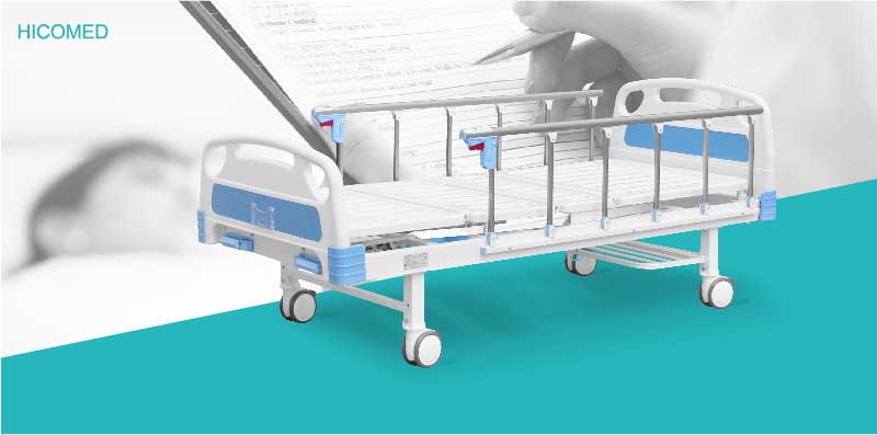 2 crank hospital bed