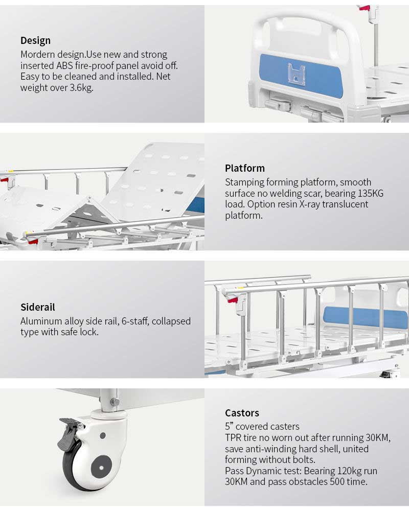 manual hospital bed