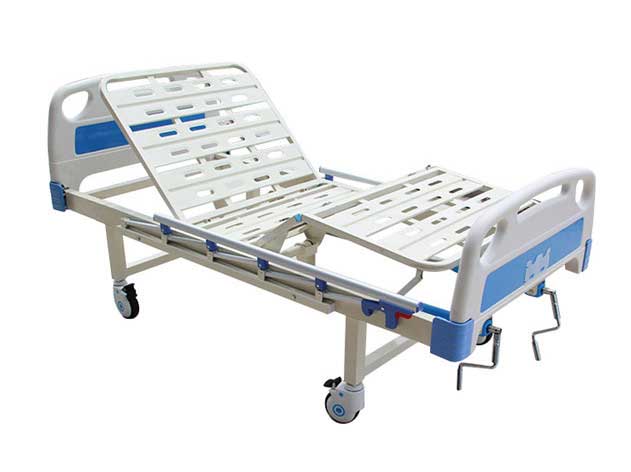 2 crank hospital bed