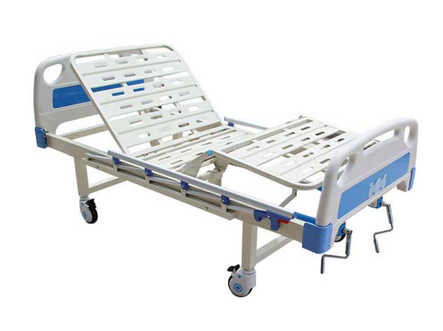 2 crank hospital bed