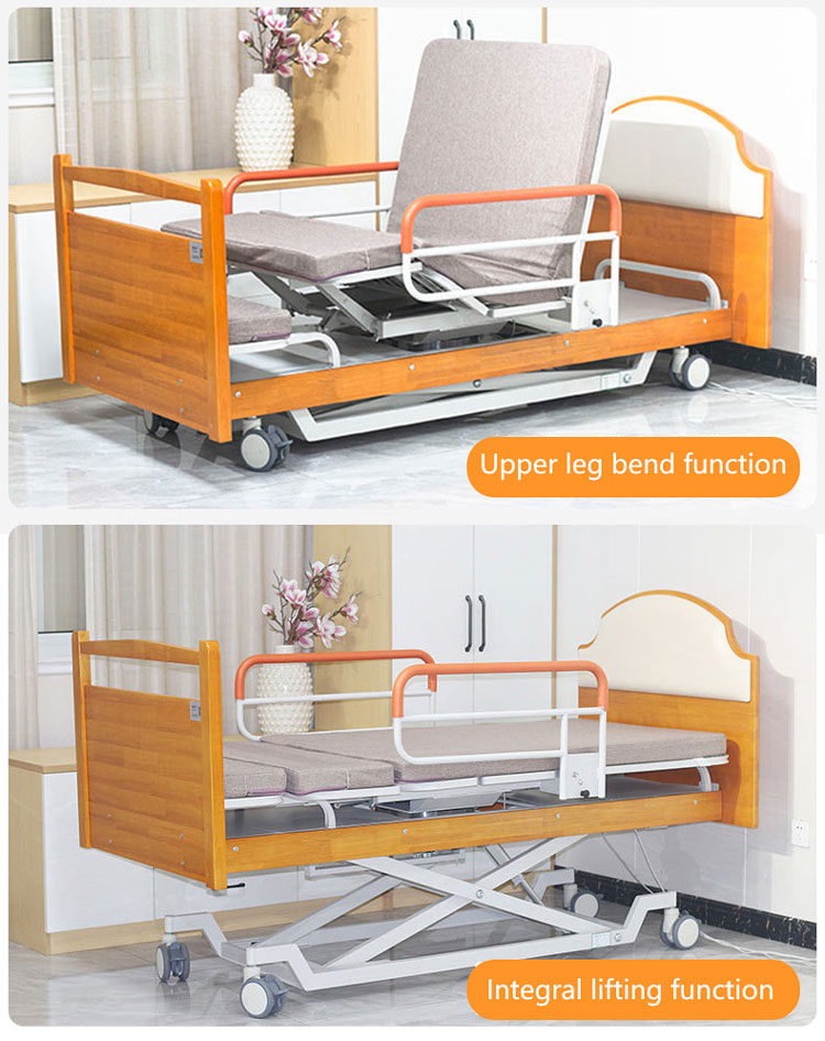 Luxury home rotating care bed