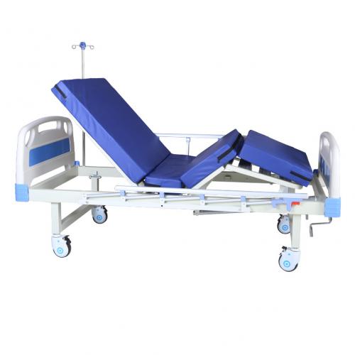 2 cranks manual hospital bed