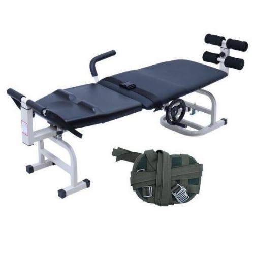 cervical and lumbar traction table