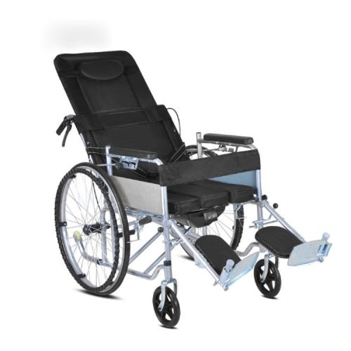 oxford cloth semi-recumbent wheelchair