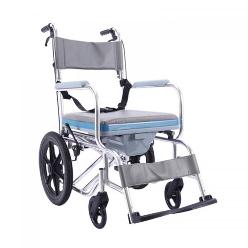 mobile bathroom commode wheelchair