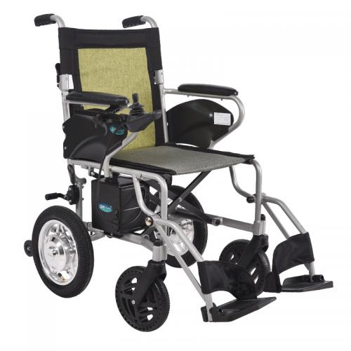 electric folding wheelchair portable