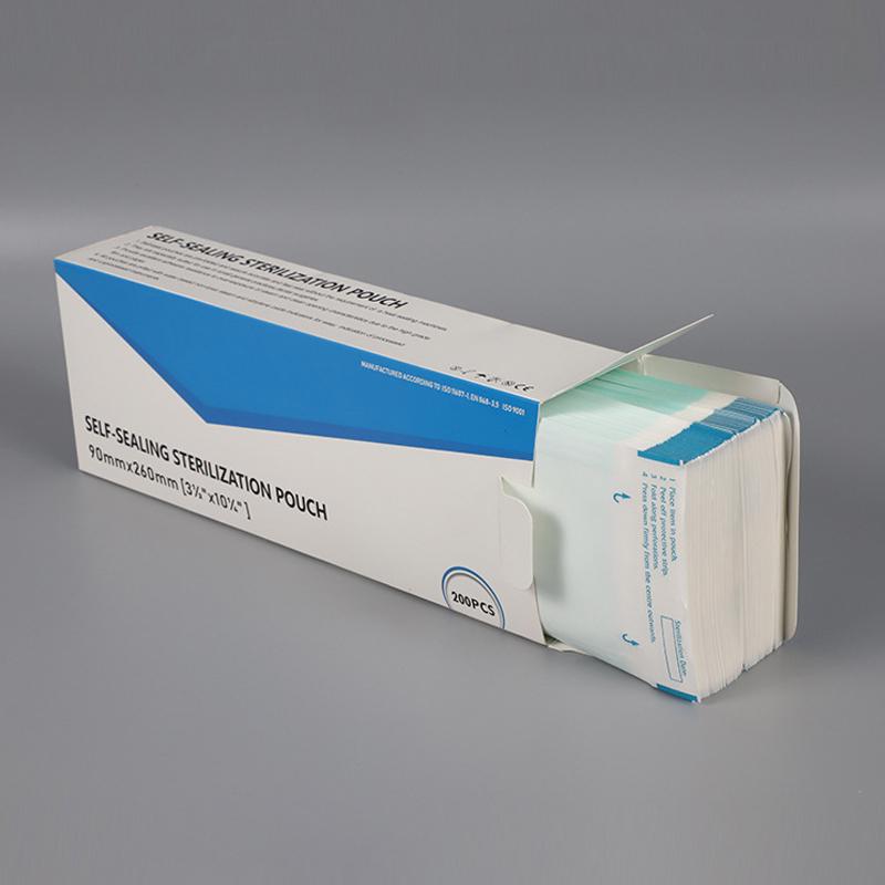 medical dental self-sealing sterilization bag