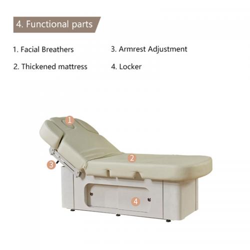 Luxury Electric Beauty Bed treatment table