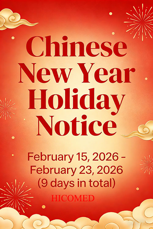 2026 Chinese New Year Holiday Notice
